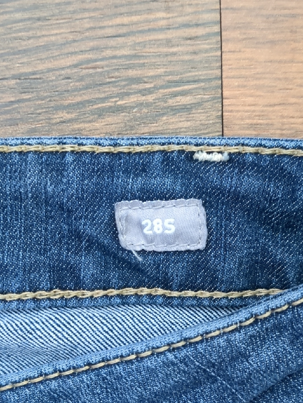 ARIAT Mid Rise Straight Women's Blue Carpenter Jeans, Size 28S, 28 Short - Picture 6 of 8